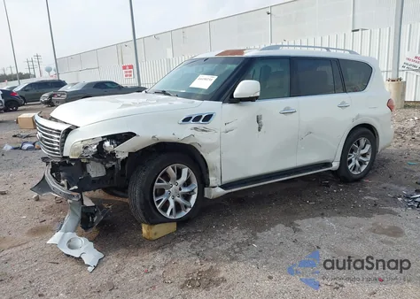 2012 Infiniti Qx56 from USA, damaged, VIN JN8AZ2NF4C9519320